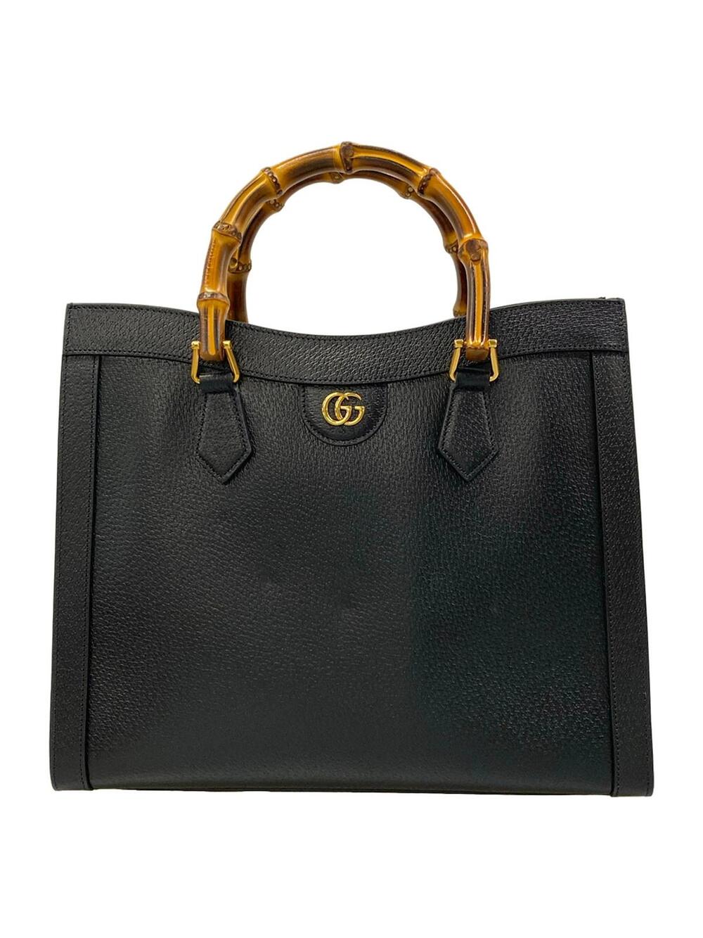 Gucci Diana Black Leather Handbag #373504G18B